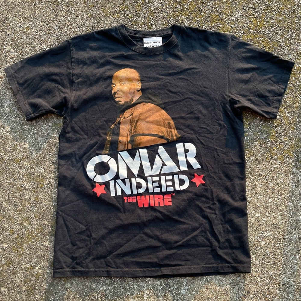 Milk Crate X The Wire Omar Indeed T Shirt Black